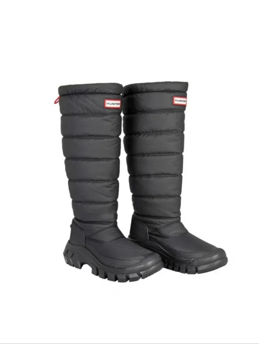 Hunter Intrepid Tall Snow Boot Black Waterproof Insulated UK 5 EU 38 US 7